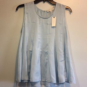 NWT Anthropologie  Eri + Ali Sky Blouse